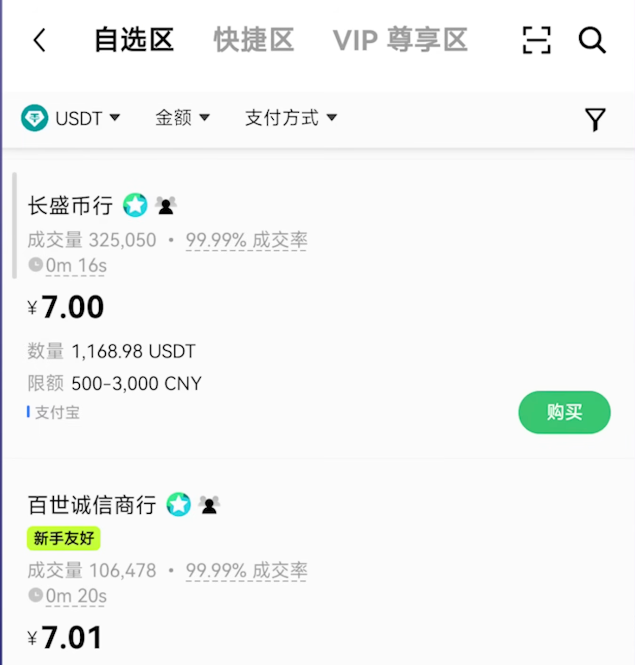 C2C 购买专区